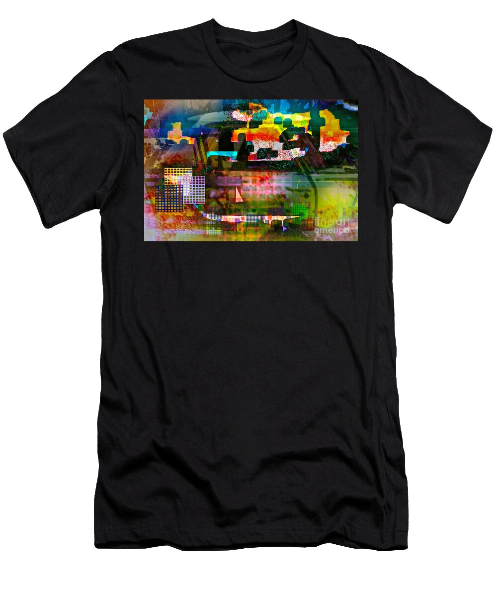 Abstract T-Shirt featuring the photograph El Camino Restoration by Gwyn Newcombe