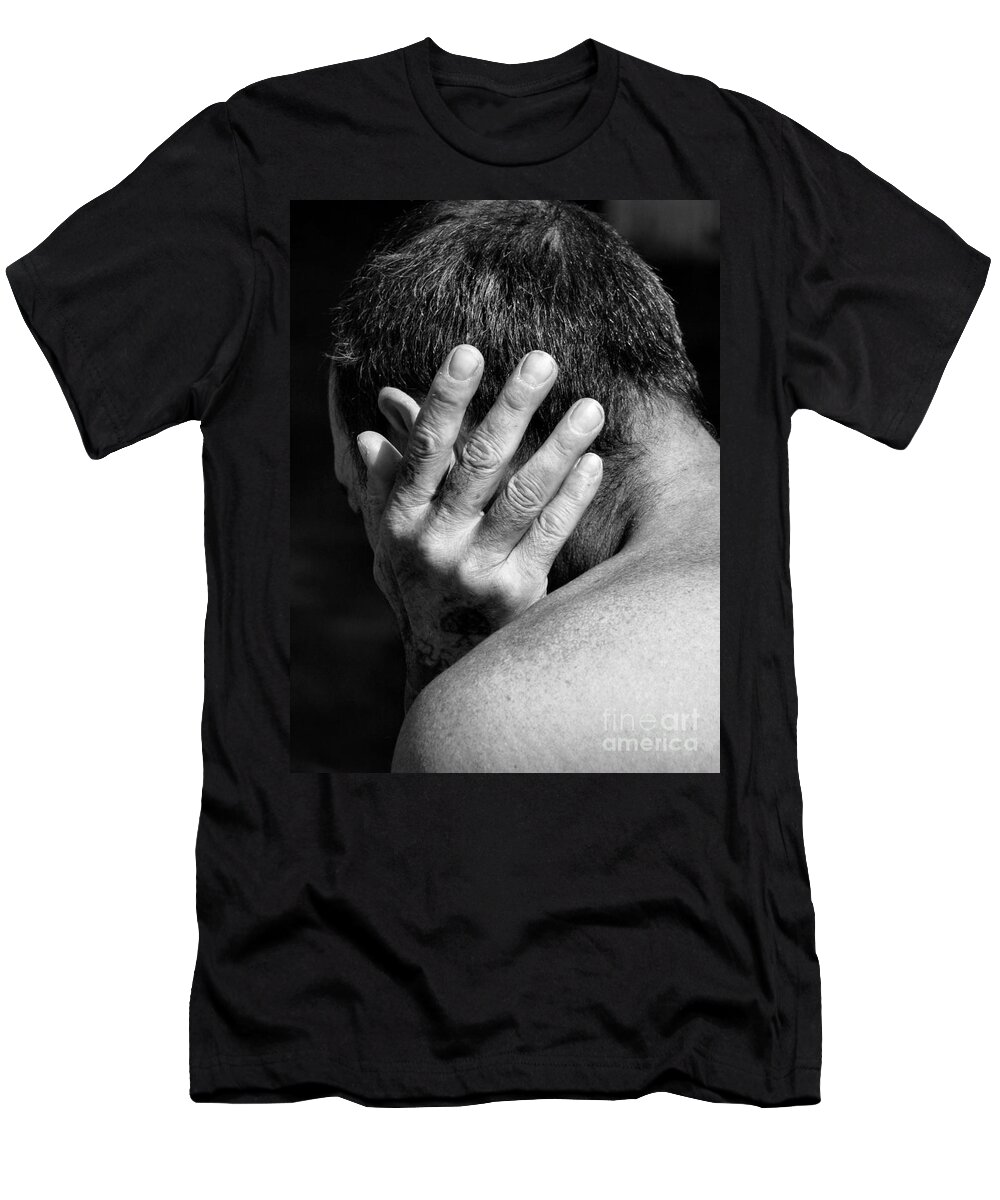 Portrait T-Shirt featuring the photograph Enfolding by Rory Siegel