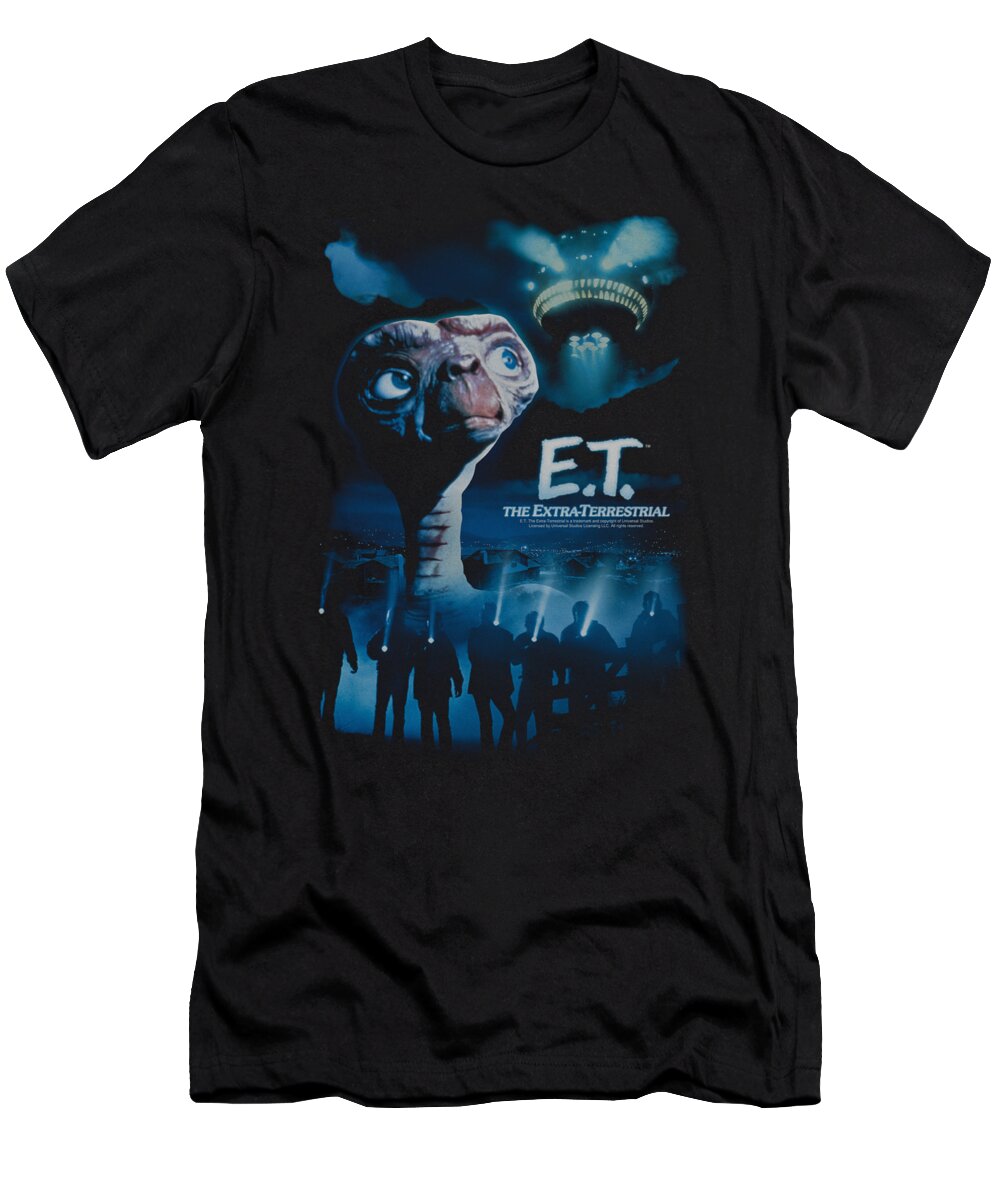 Alien T-Shirt featuring the digital art Et - Going Home by Brand A