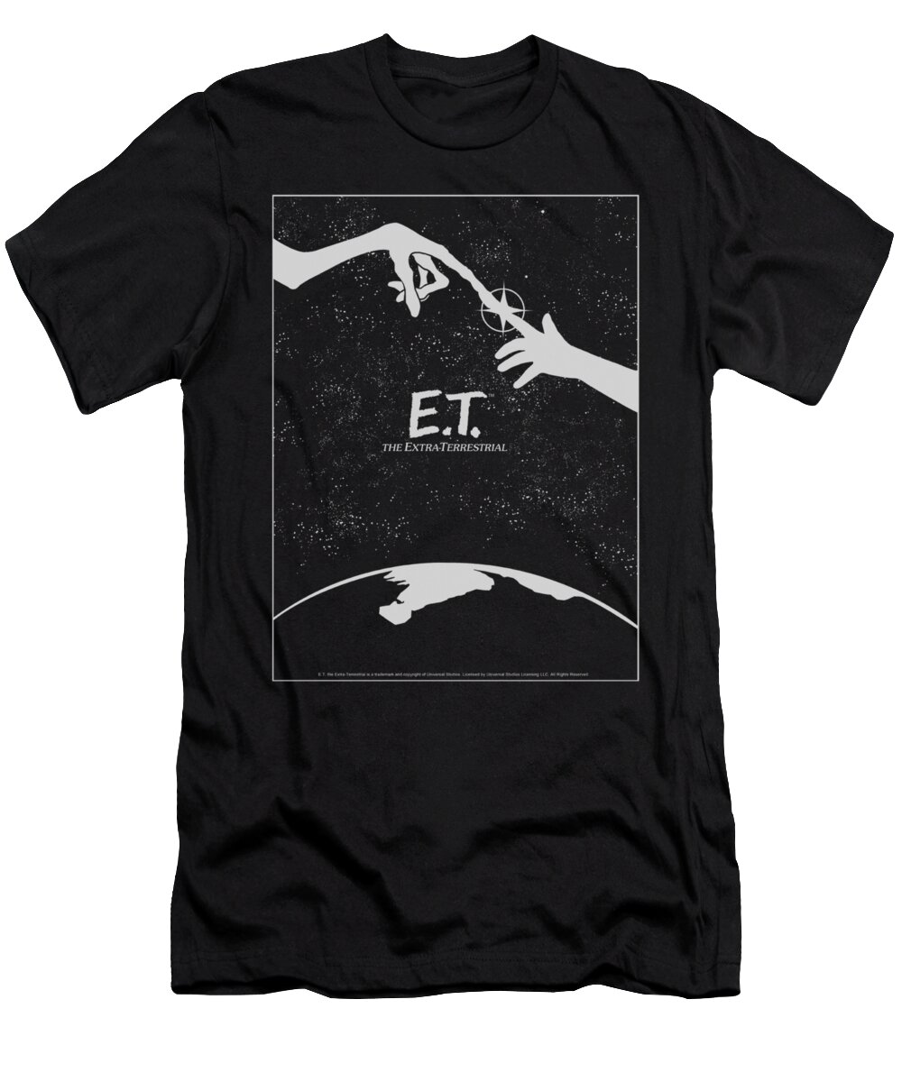 Et T-Shirt featuring the digital art Et - Simple Poster by Brand A
