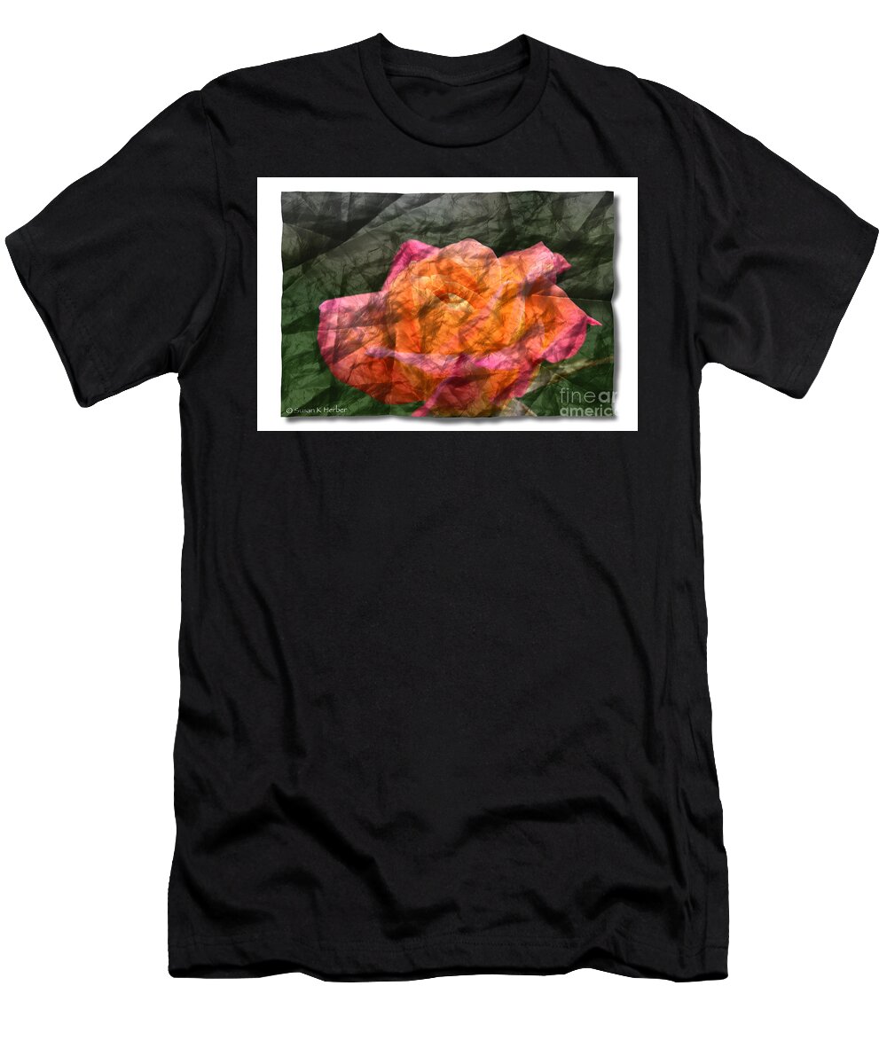Outdoors T-Shirt featuring the photograph Fading Glory by Susan Herber