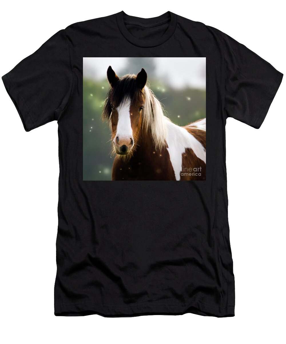 Fairy T-Shirt featuring the photograph Fairytale Pony by Ang El