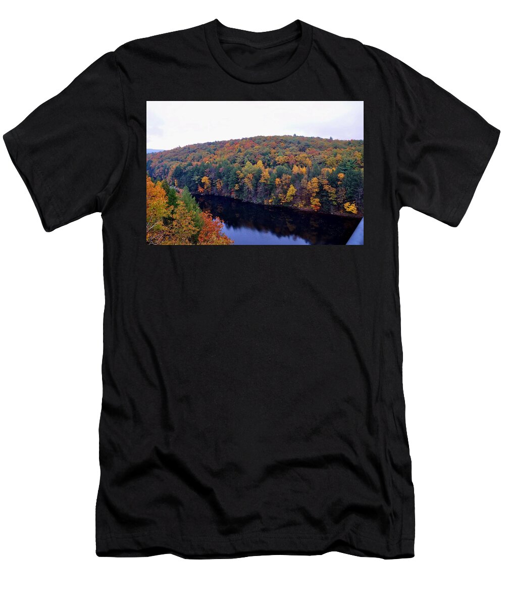 Fall T-Shirt featuring the photograph Fall Colors by Robert Habermehl