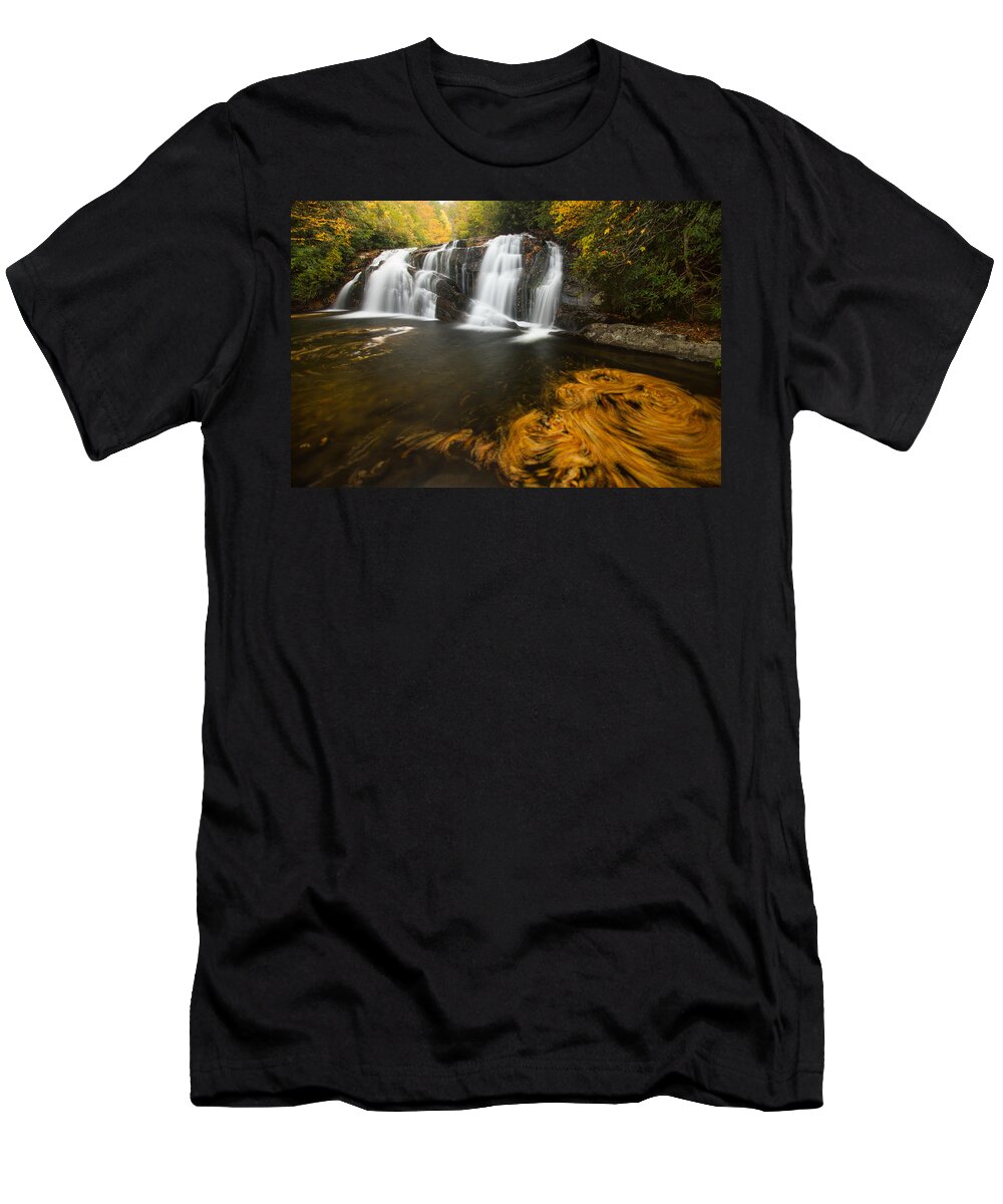 Water T-Shirt featuring the photograph The Swirlpool by Doug McPherson