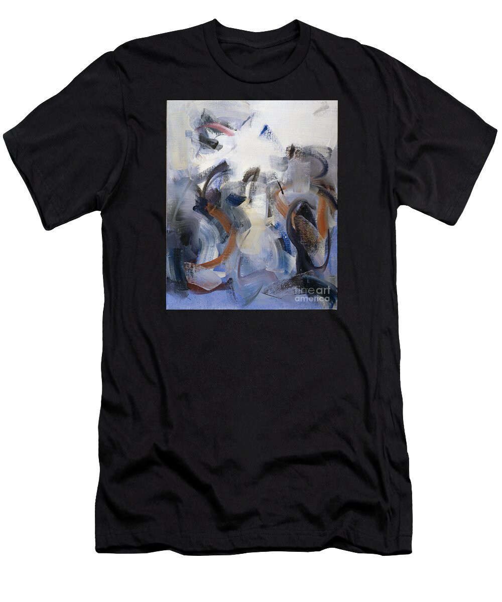 Oils T-Shirt featuring the painting Fear of Failure by Ritchard Rodriguez