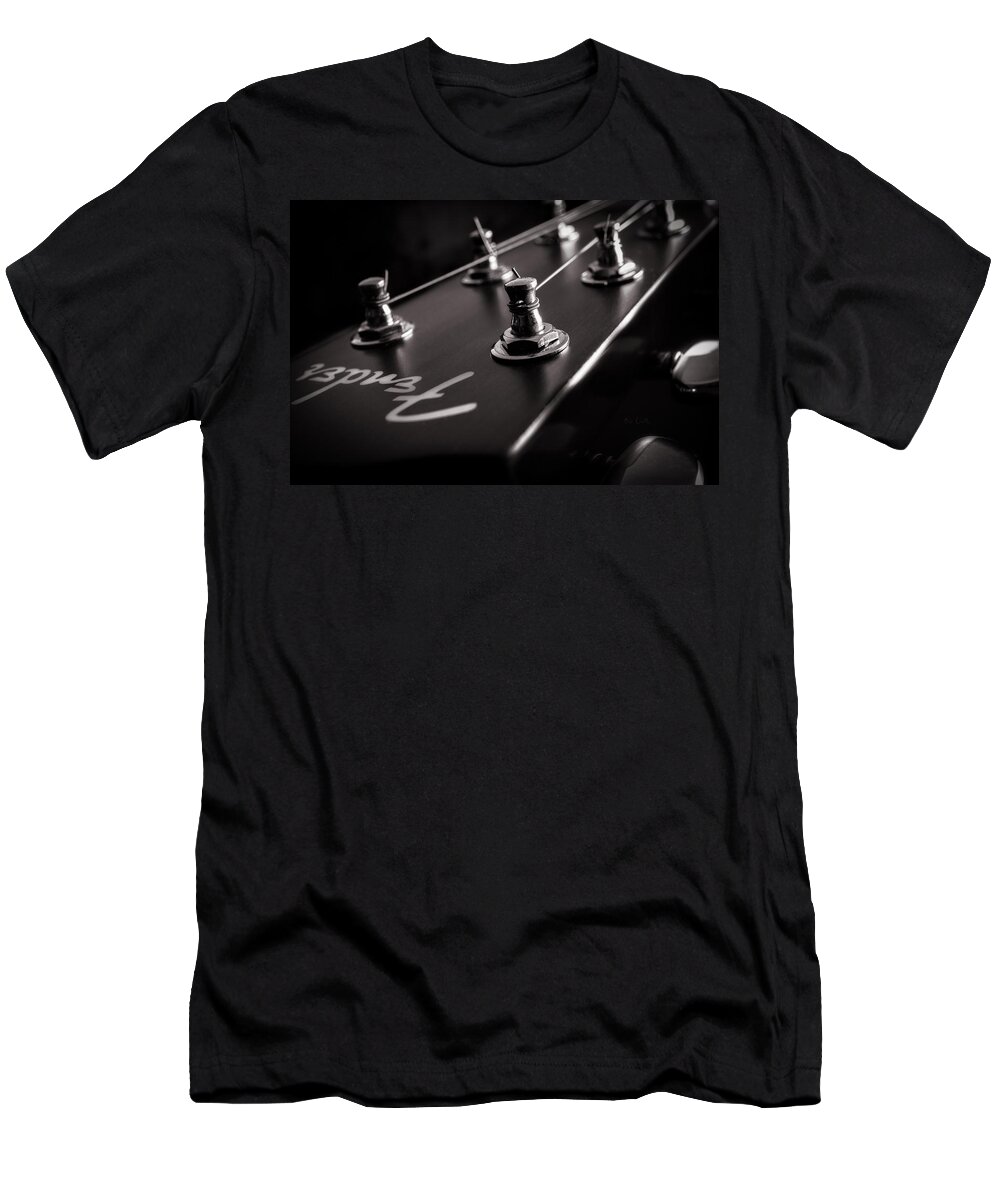 Guitar T-Shirt featuring the photograph Fender Acoustic I by Bob Orsillo