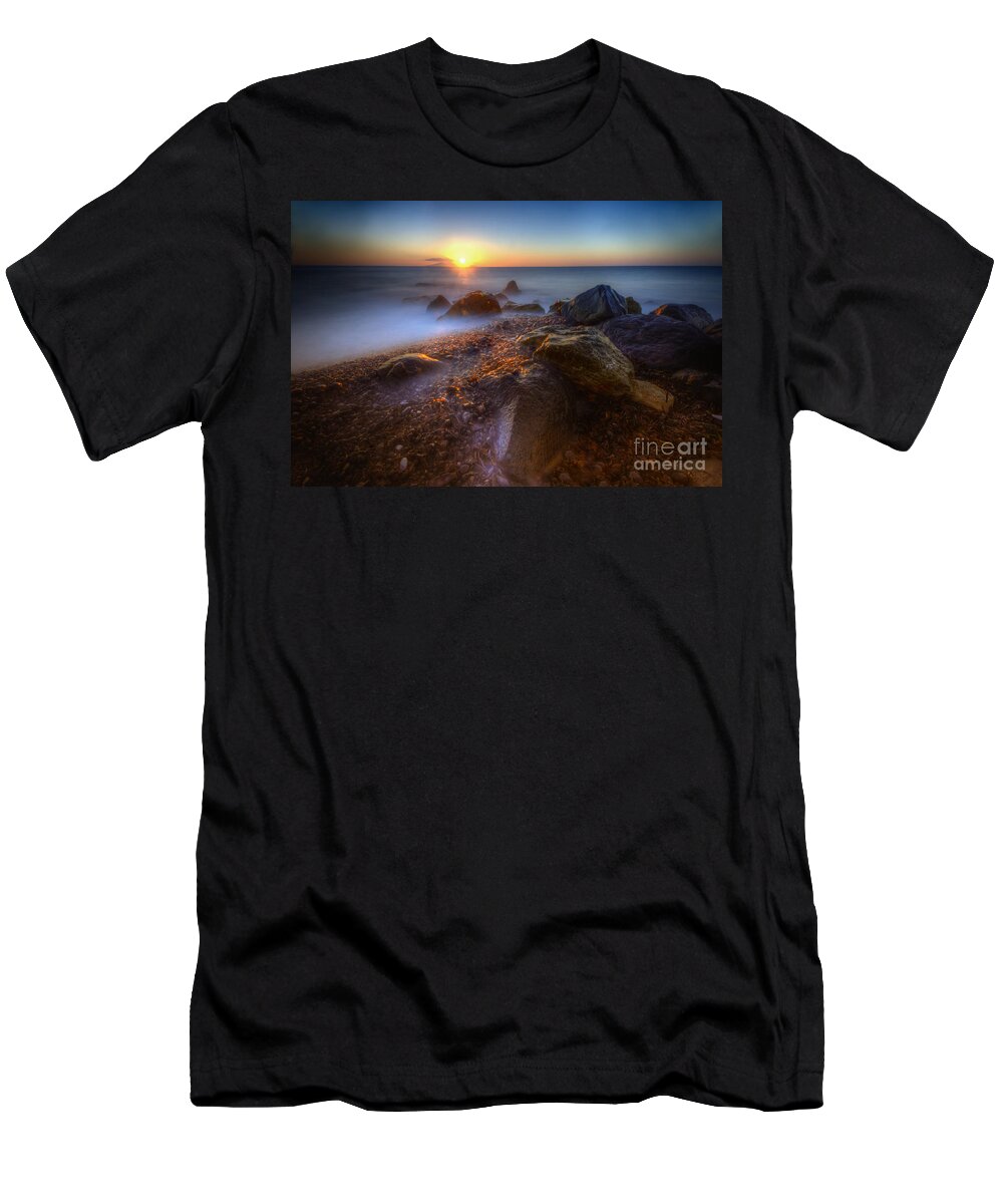 Yhun Suarez T-Shirt featuring the photograph First Light by Yhun Suarez