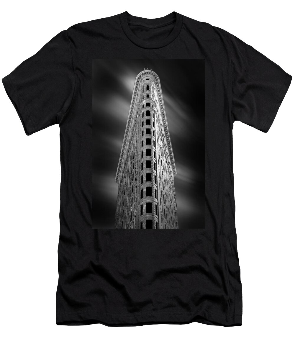 Flatiron Building T-Shirt featuring the photograph Flatiron Nights by Az Jackson