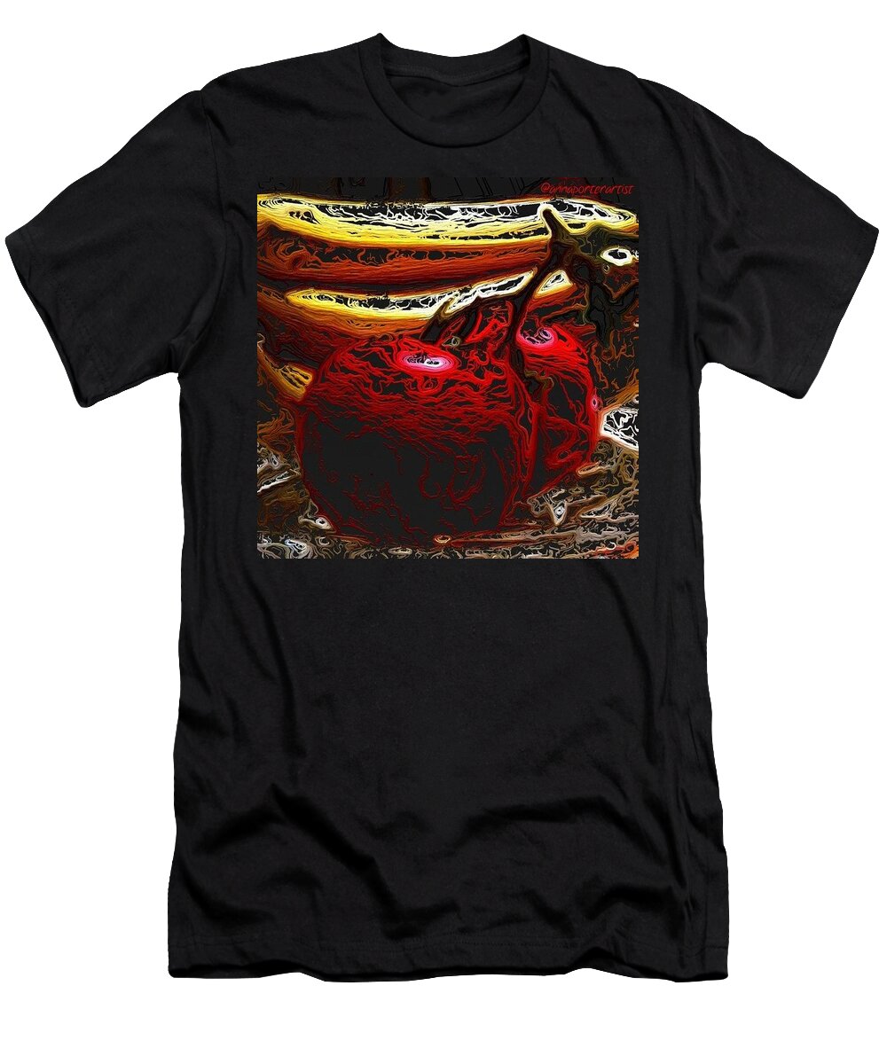 Cooking T-Shirt featuring the photograph Food Art For The #gfd03_foodart by Anna Porter