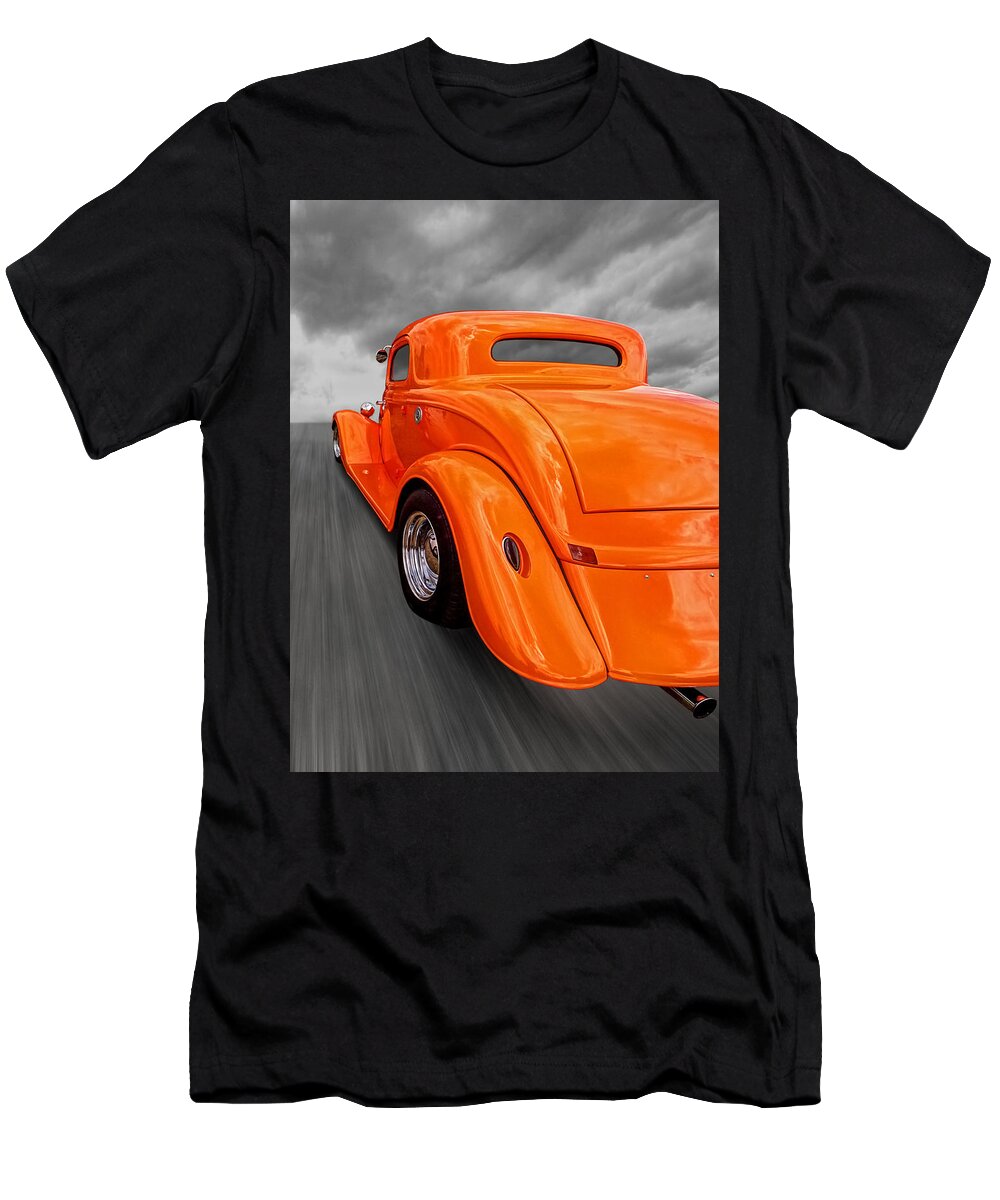 Hotrod T-Shirt featuring the photograph Ford Coupe Hot Rod 1934 by Gill Billington