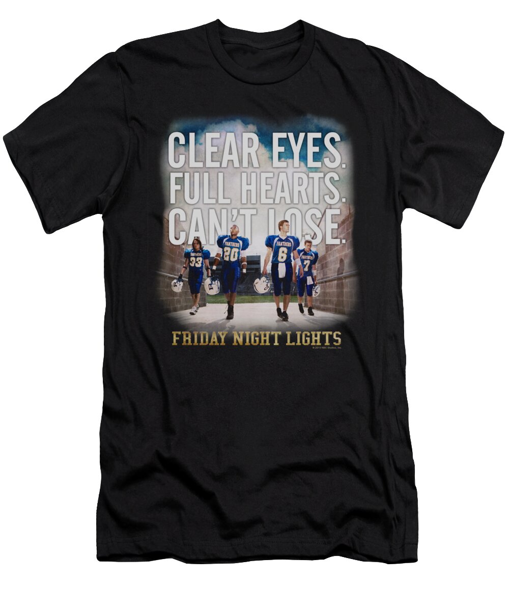 Friday Night Lights T-Shirt featuring the digital art Friday Night Lights - Motivated by Brand A