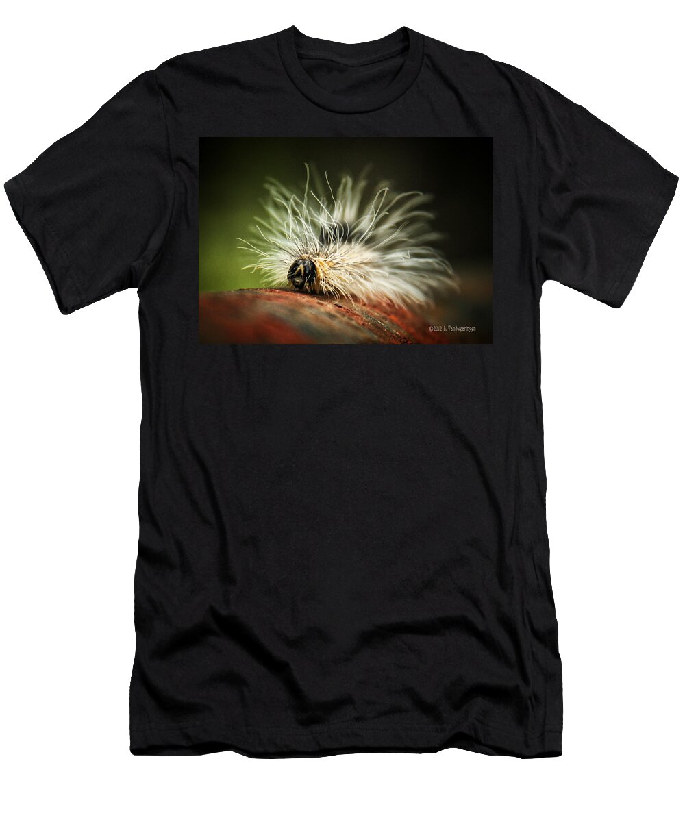 Fuzzy Was He T-Shirt featuring the photograph Fuzzy Was He by Lucy VanSwearingen