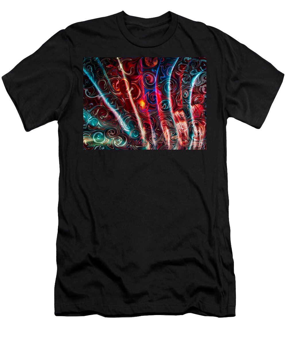 2x3 (4x6) T-Shirt featuring the painting Gently Waving by Omaste Witkowski