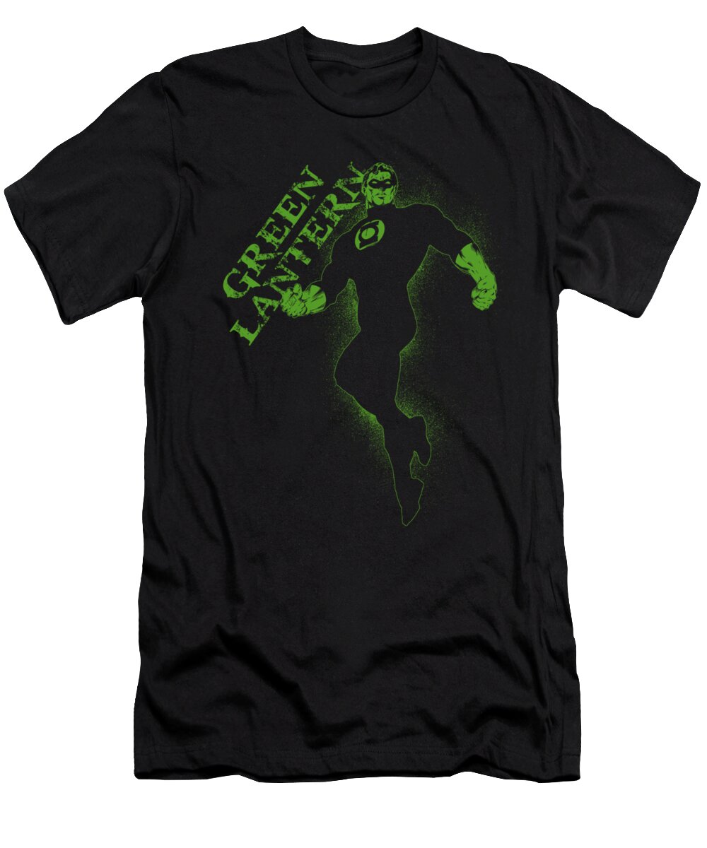  T-Shirt featuring the digital art Gl - Lantern Darkness by Brand A