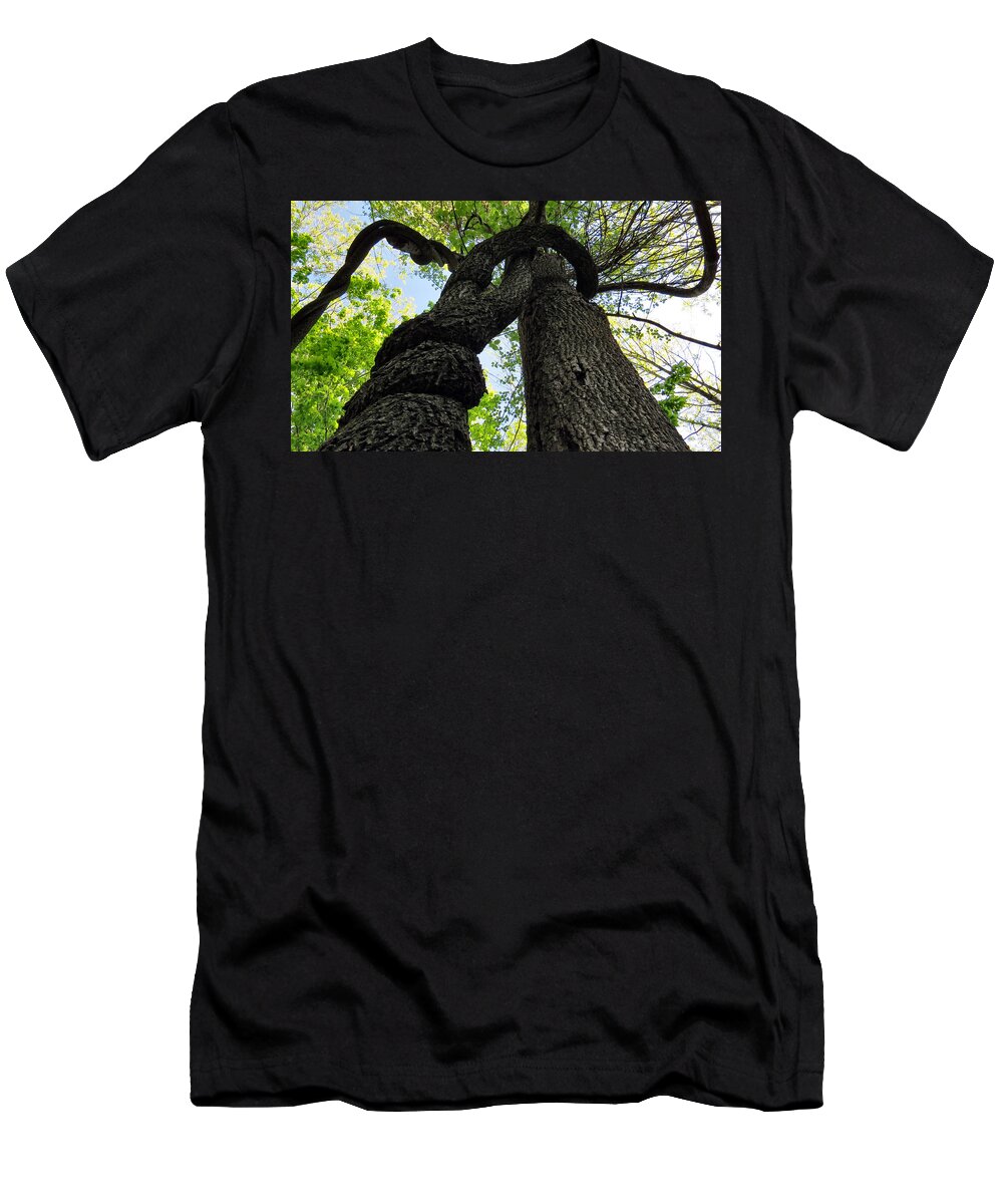 Tree T-Shirt featuring the photograph Great Spirits by Art Dingo