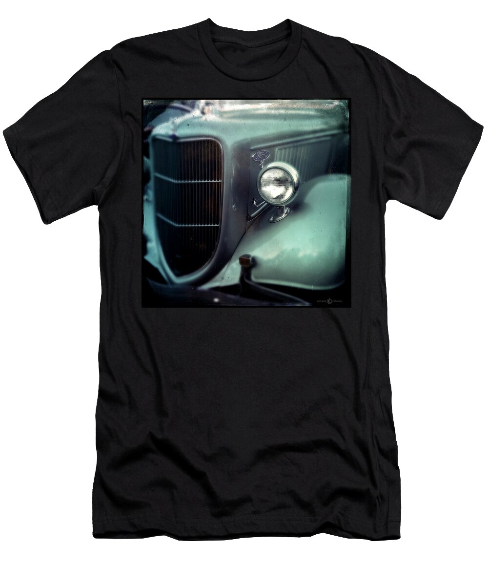 Classic T-Shirt featuring the photograph Green Ford by Tim Nyberg