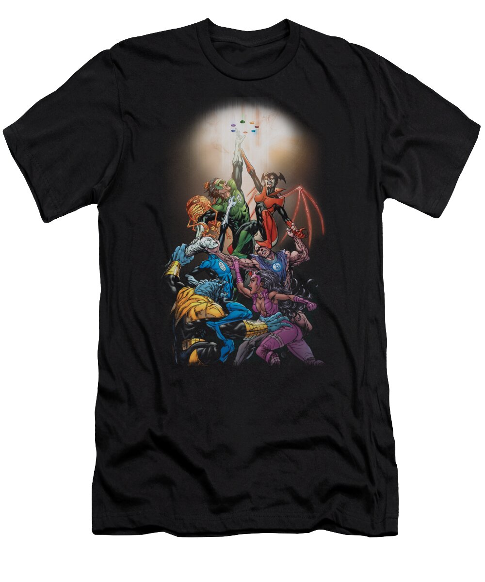 Green Lantern T-Shirt featuring the digital art Green Lantern - Gl New Guardians #1 by Brand A