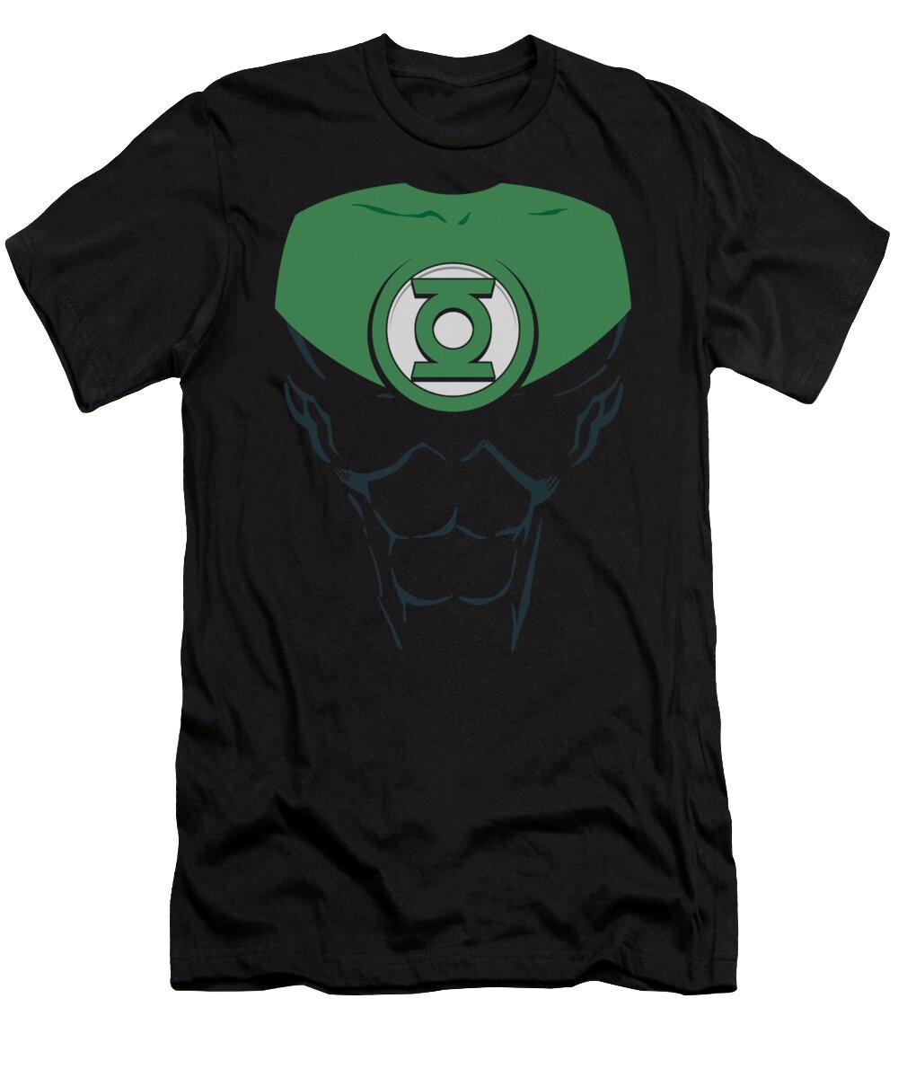 Green Lantern T-Shirt featuring the digital art Green Lantern - Jon Stewart by Brand A