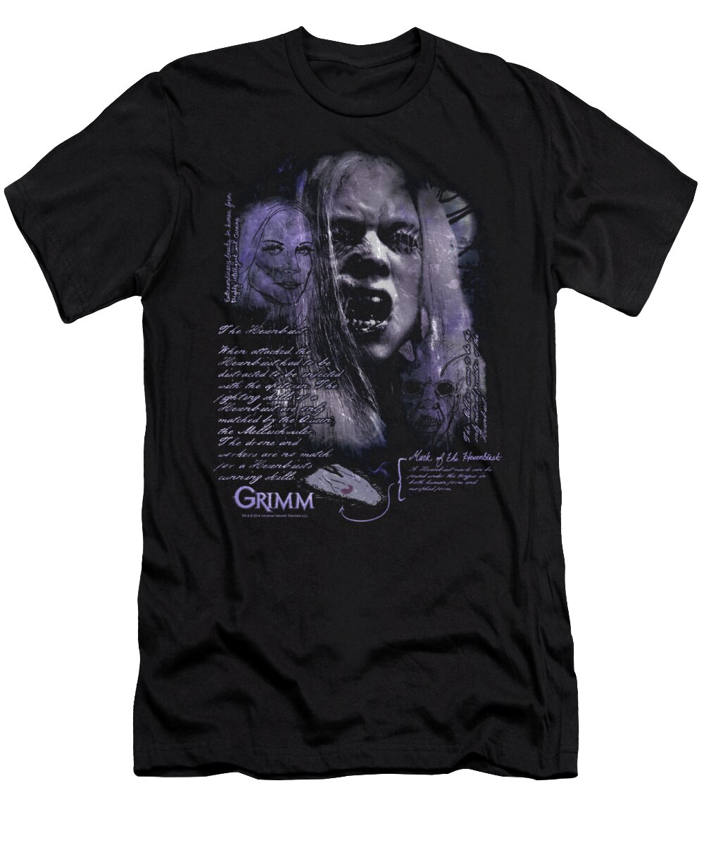  T-Shirt featuring the digital art Grimm - Lady Hexenbeast by Brand A