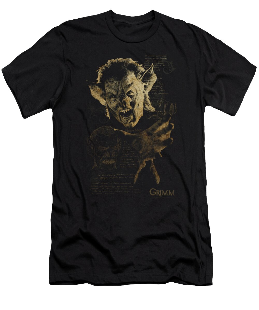  T-Shirt featuring the digital art Grimm - Murcielago by Brand A