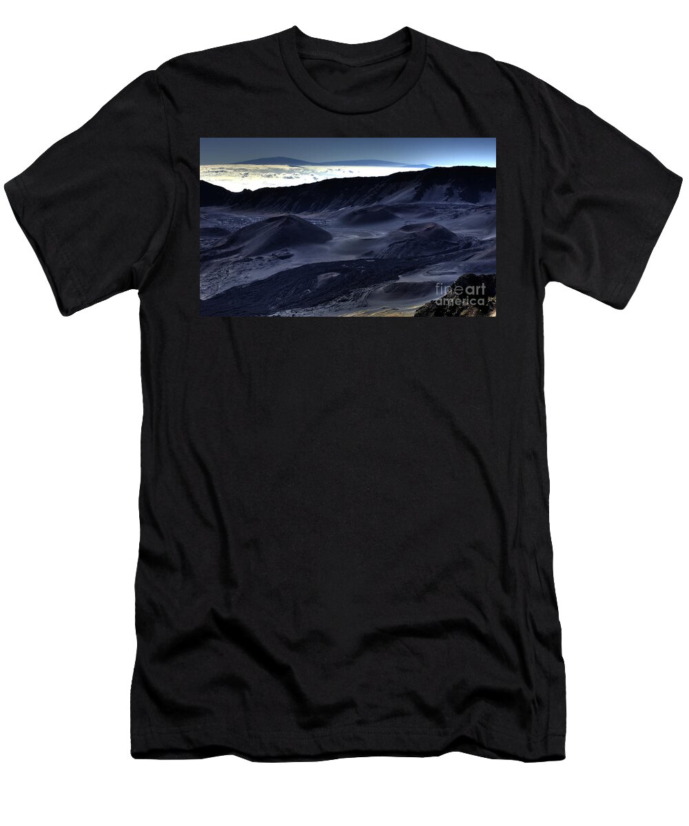 Haleakala Crater T-Shirt featuring the photograph Haleakala Crater Hawaii by Bob Christopher