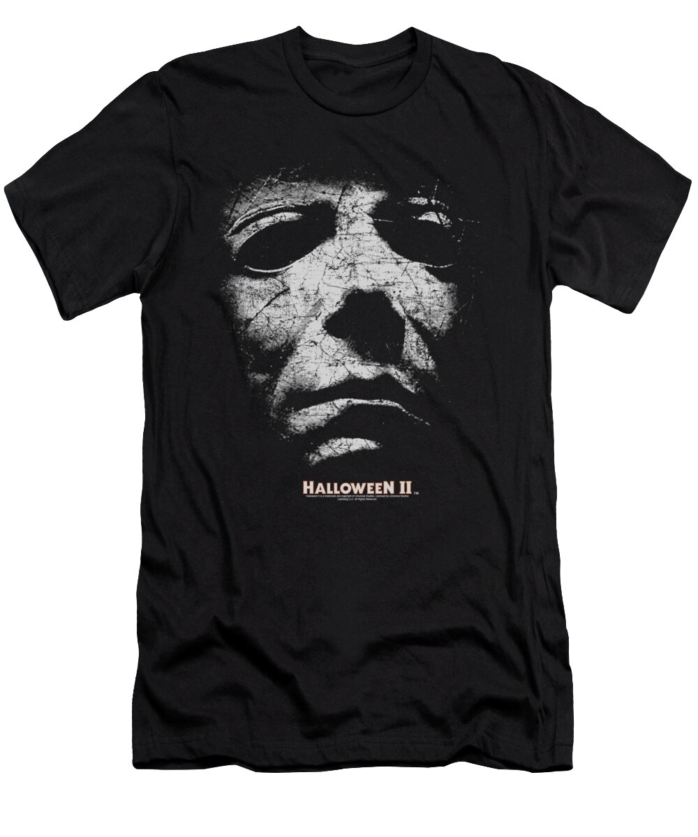Halloween 2 T-Shirt featuring the digital art Halloween II - Mask by Brand A