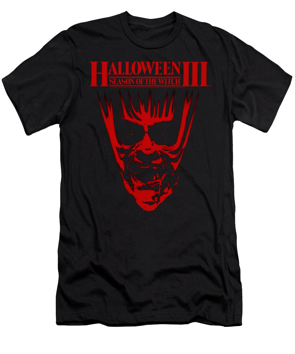 Halloween 3 T-Shirt featuring the digital art Halloween IIi - Title by Brand A