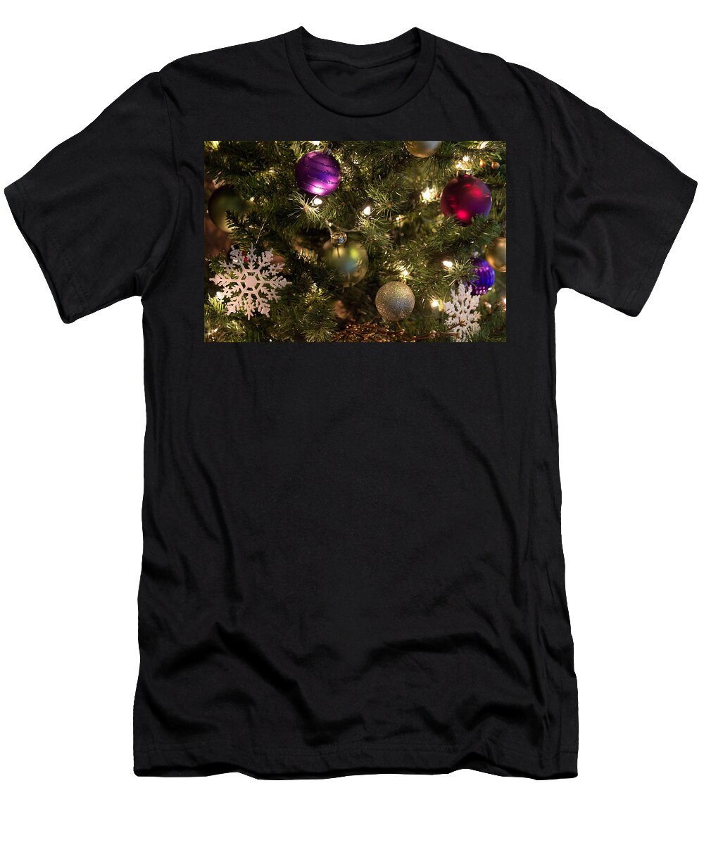 Christmas Tree T-Shirt featuring the photograph Happy Holidays by Patricia Babbitt