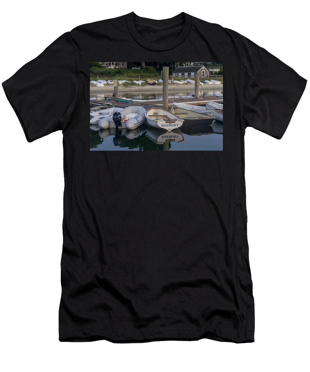 Scenic T-Shirt featuring the photograph Harmony by Nautical Chartworks