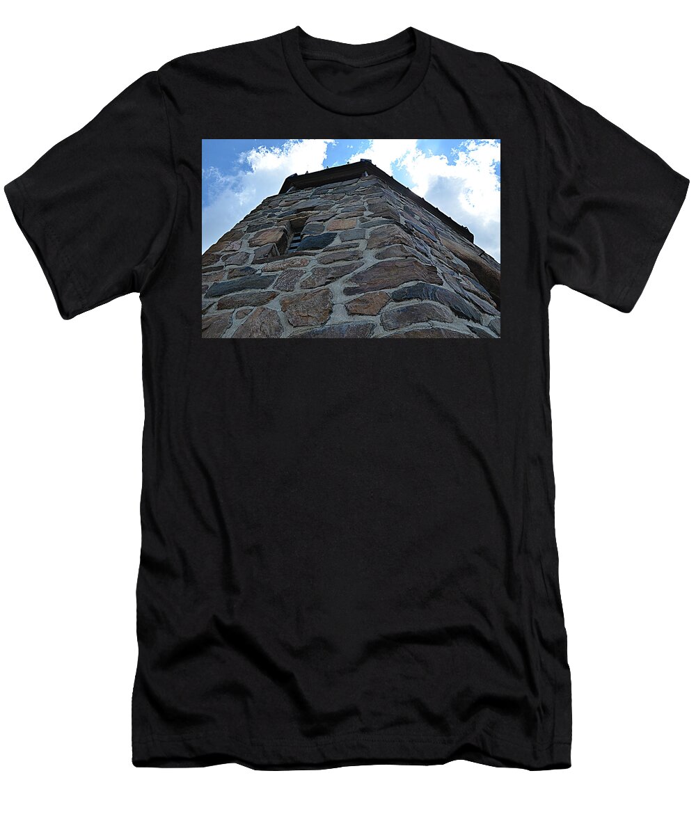 Dakota T-Shirt featuring the photograph Harney Peak Lookout by Greni Graph