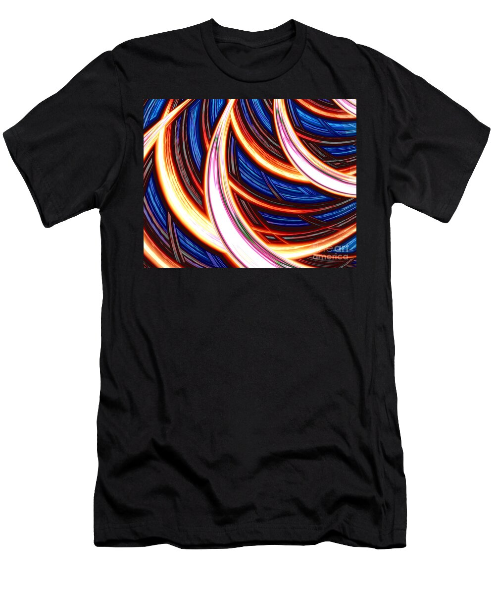 Fractal T-Shirt featuring the digital art Hj-rb by Vix Edwards