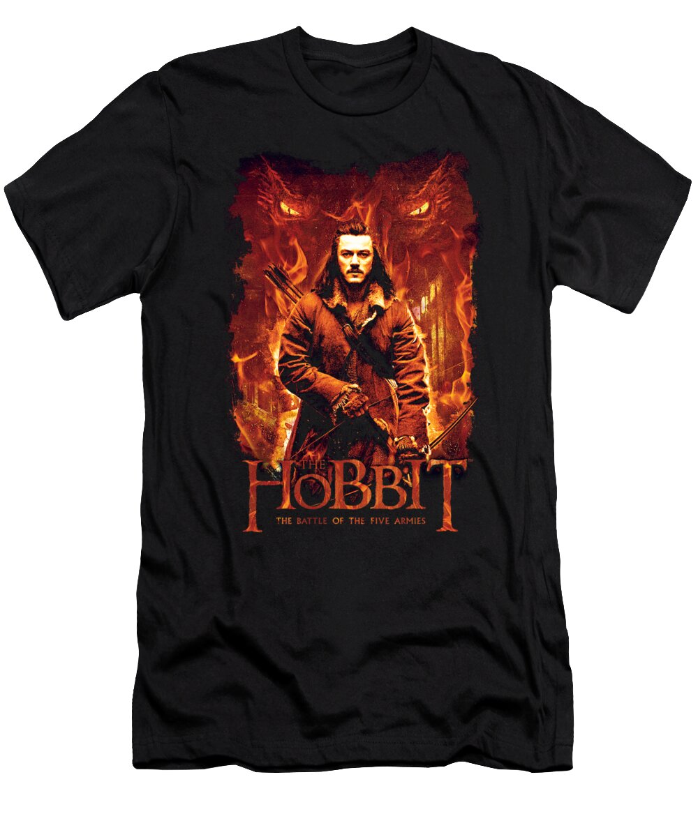  T-Shirt featuring the digital art Hobbit - Fates by Brand A