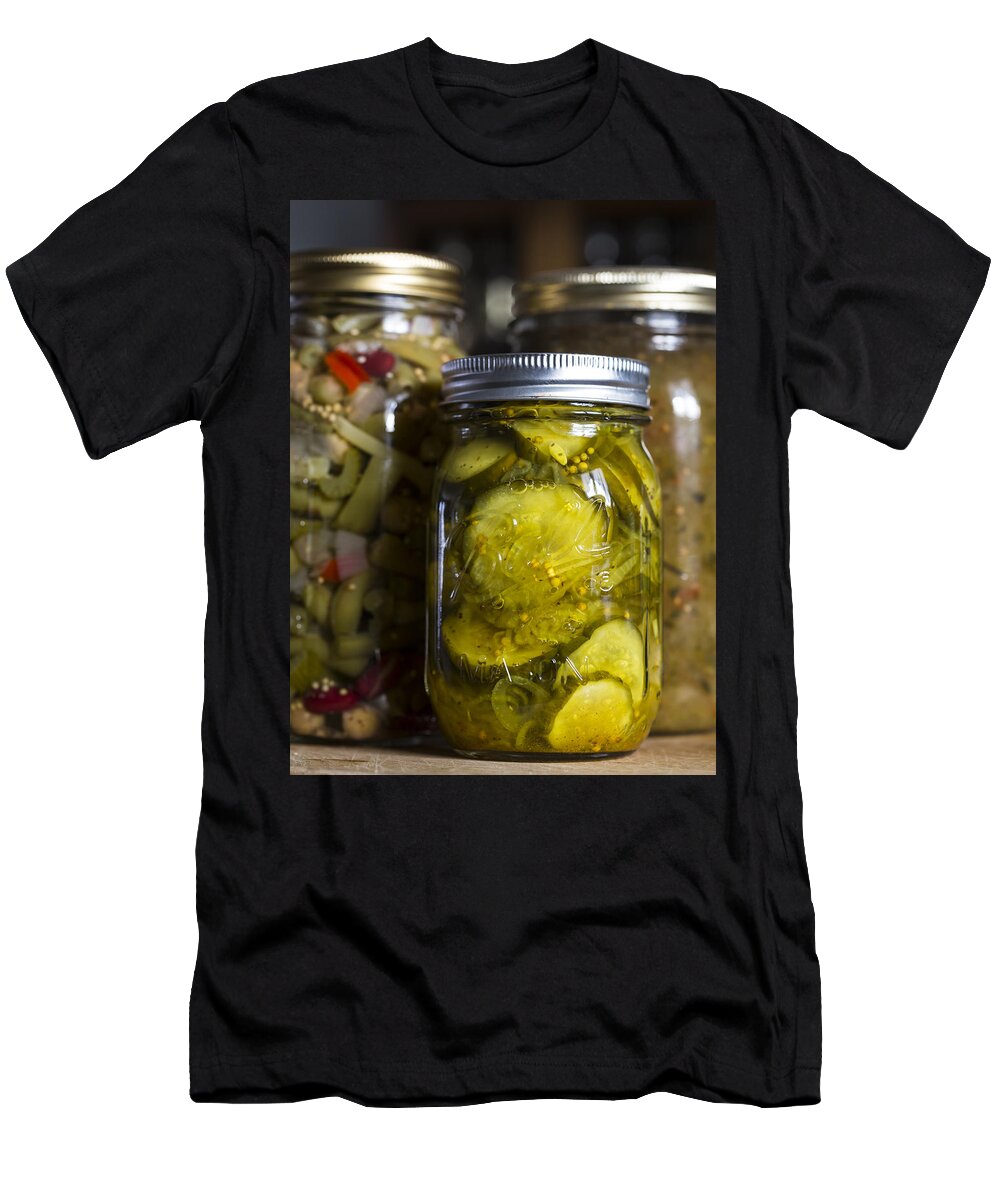 Andrew Pacheco T-Shirt featuring the photograph Home Canned by Andrew Pacheco