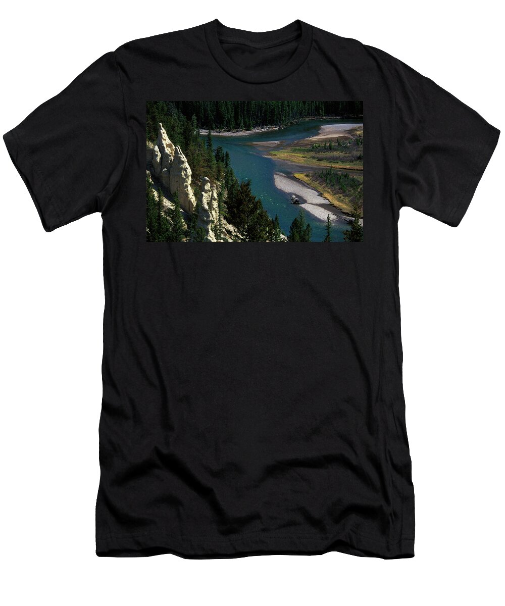 Alpine T-Shirt featuring the photograph Hoodoo Formations Stand Guard by Todd Korol
