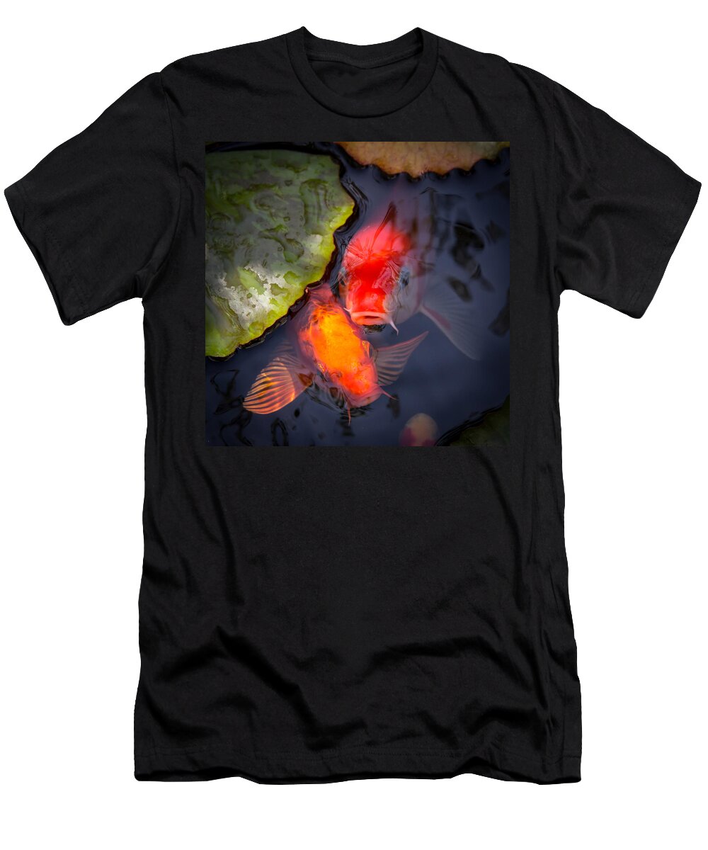 Koi T-Shirt featuring the photograph Hopeful Faces by Priya Ghose