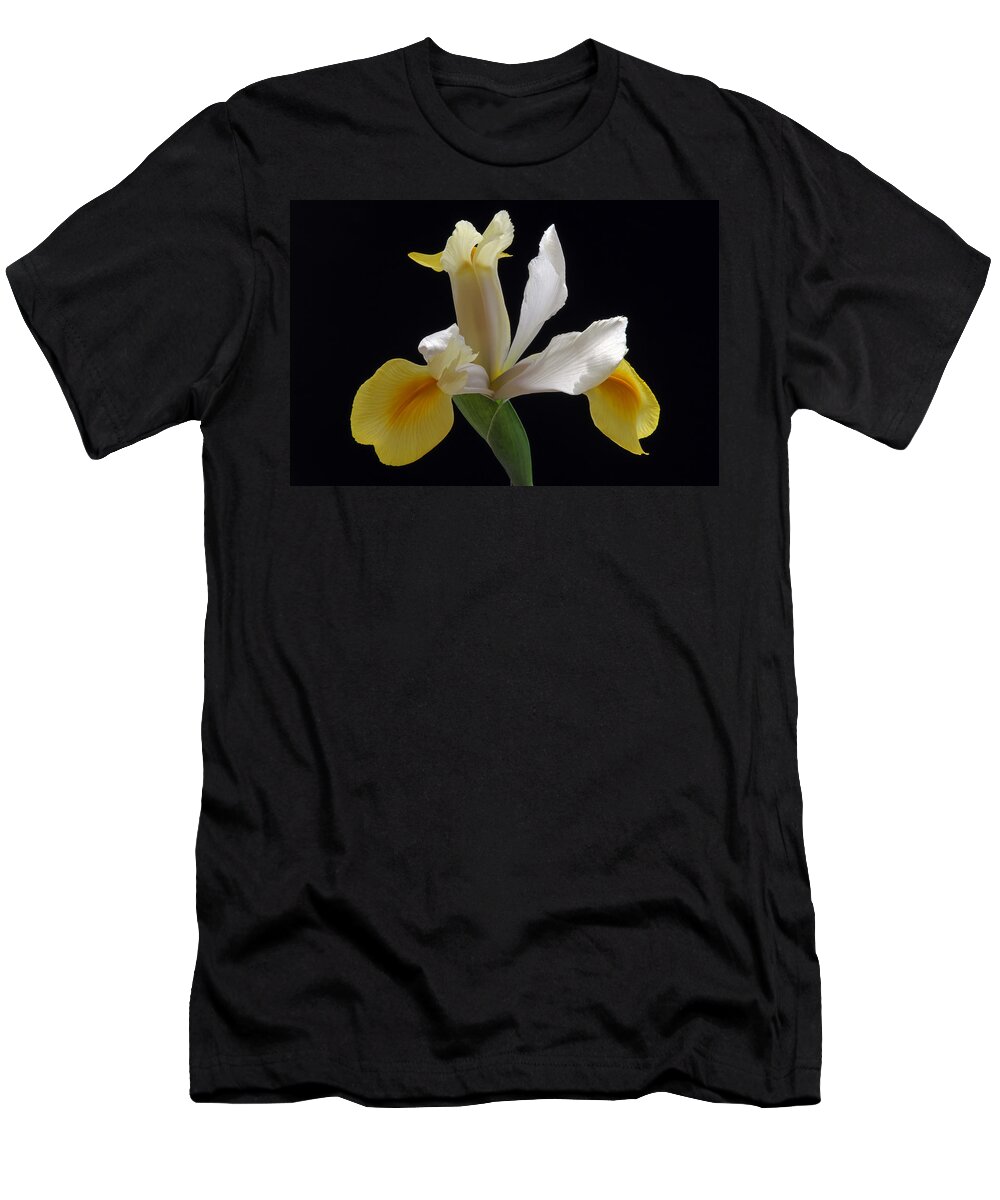 Iris T-Shirt featuring the photograph I have not yet lost my Grace by Juergen Roth