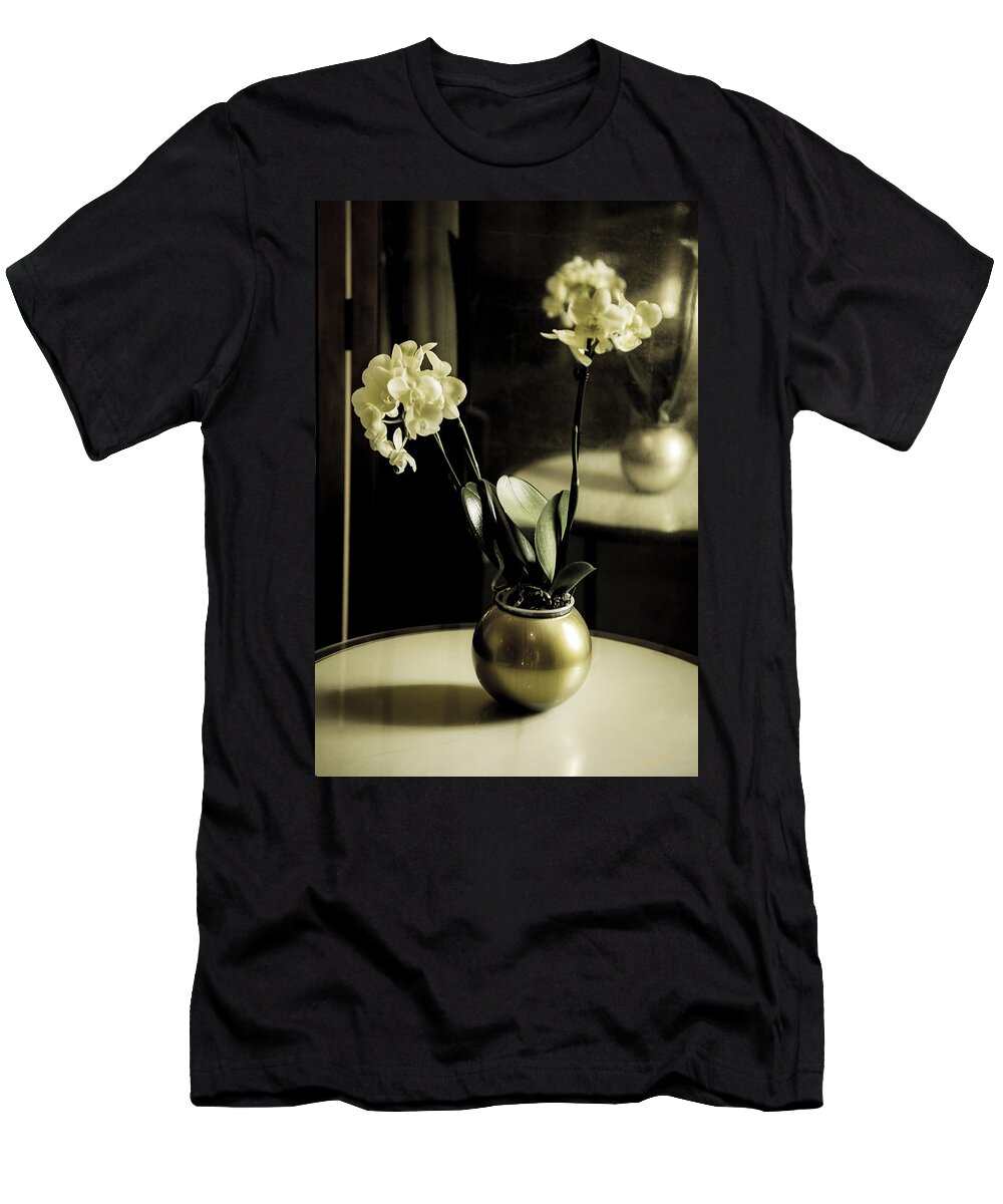 Flowers T-Shirt featuring the photograph Delicate Reflection by Madeline Ellis