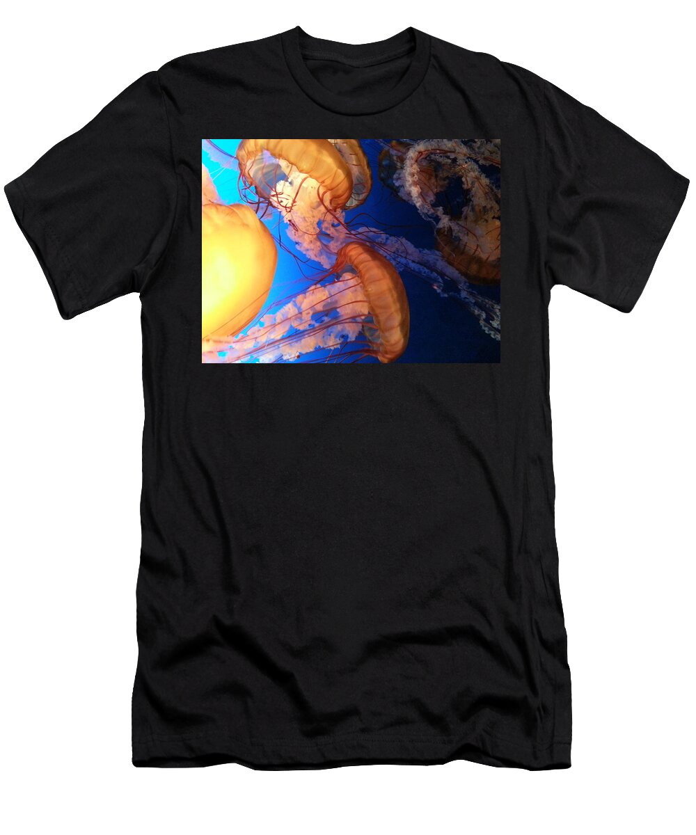 Underwater T-Shirt featuring the photograph I'll Take Jelly With That by Caryl J Bohn
