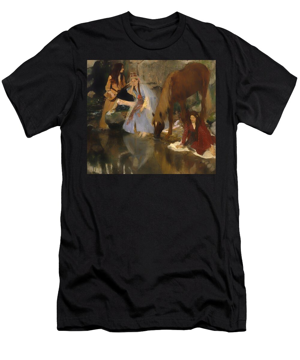 Painting T-Shirt featuring the painting In the Ballet La Source by Mountain Dreams