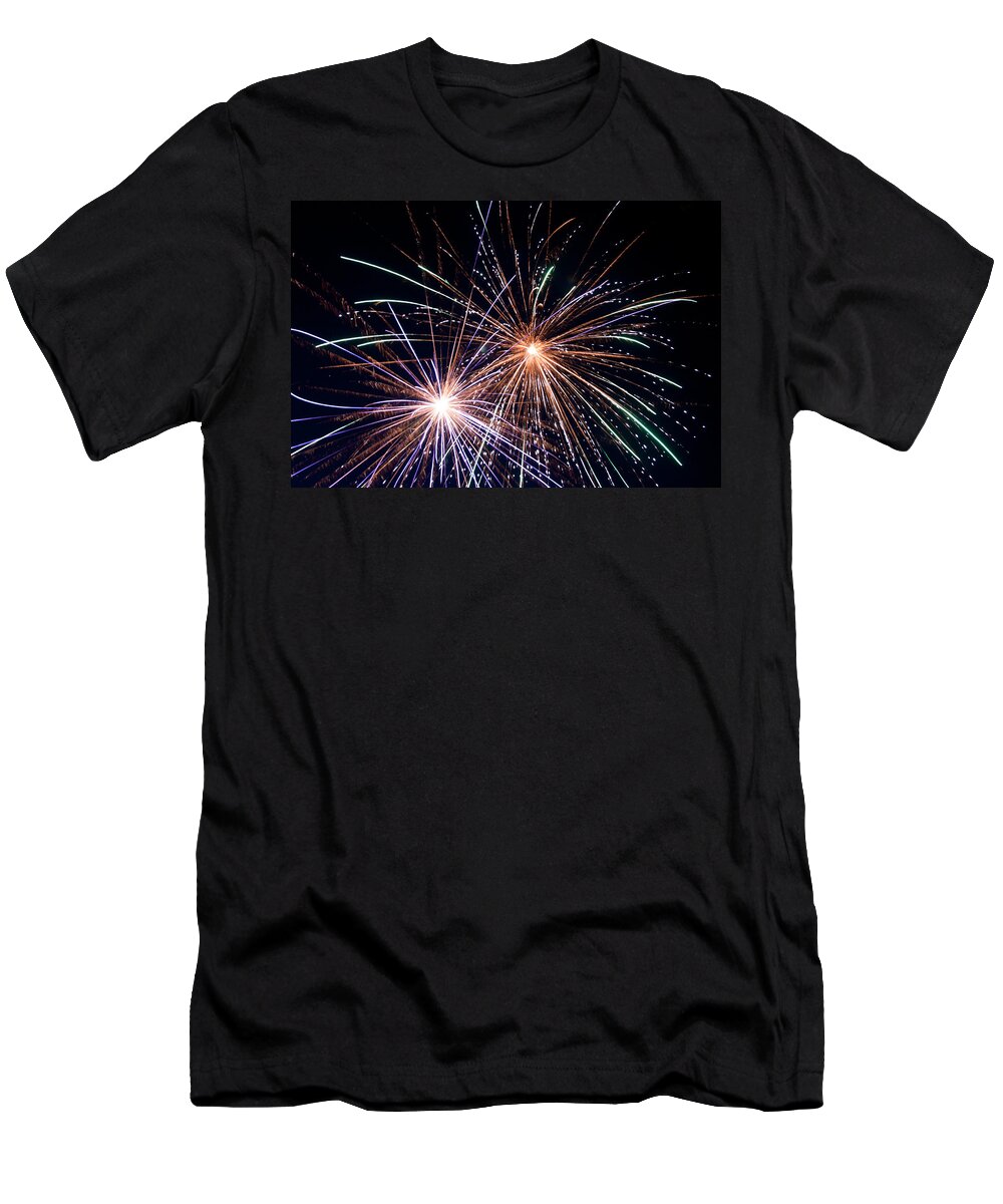 Fireworks T-Shirt featuring the photograph Independence by Courtney Webster