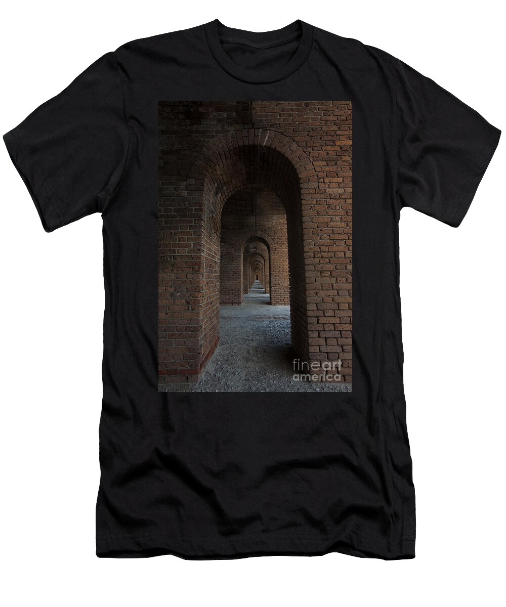 Interior T-Shirt featuring the photograph Infinite Arch'S by Keith Kapple