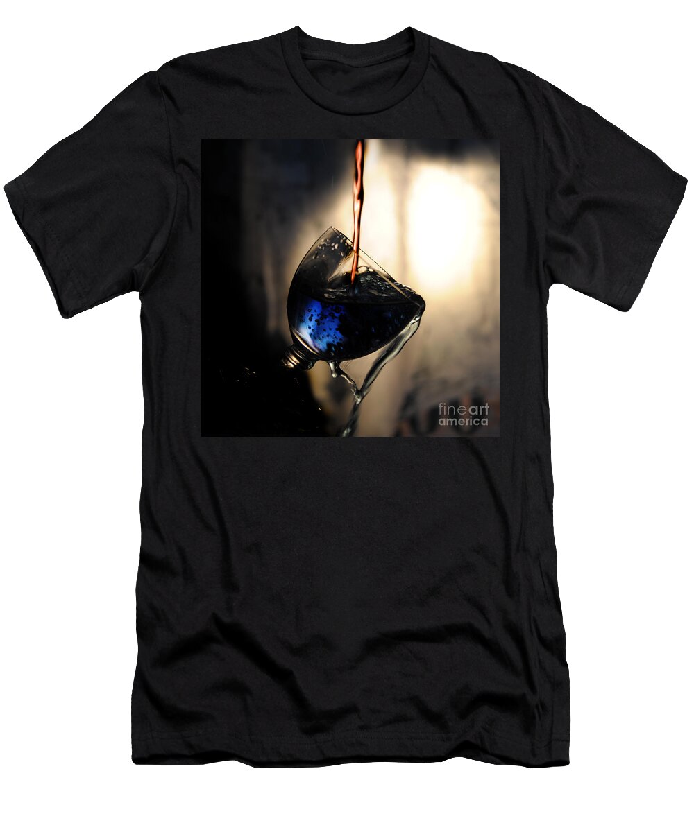 Color T-Shirt featuring the photograph It is Red and Blue by Randi Grace Nilsberg