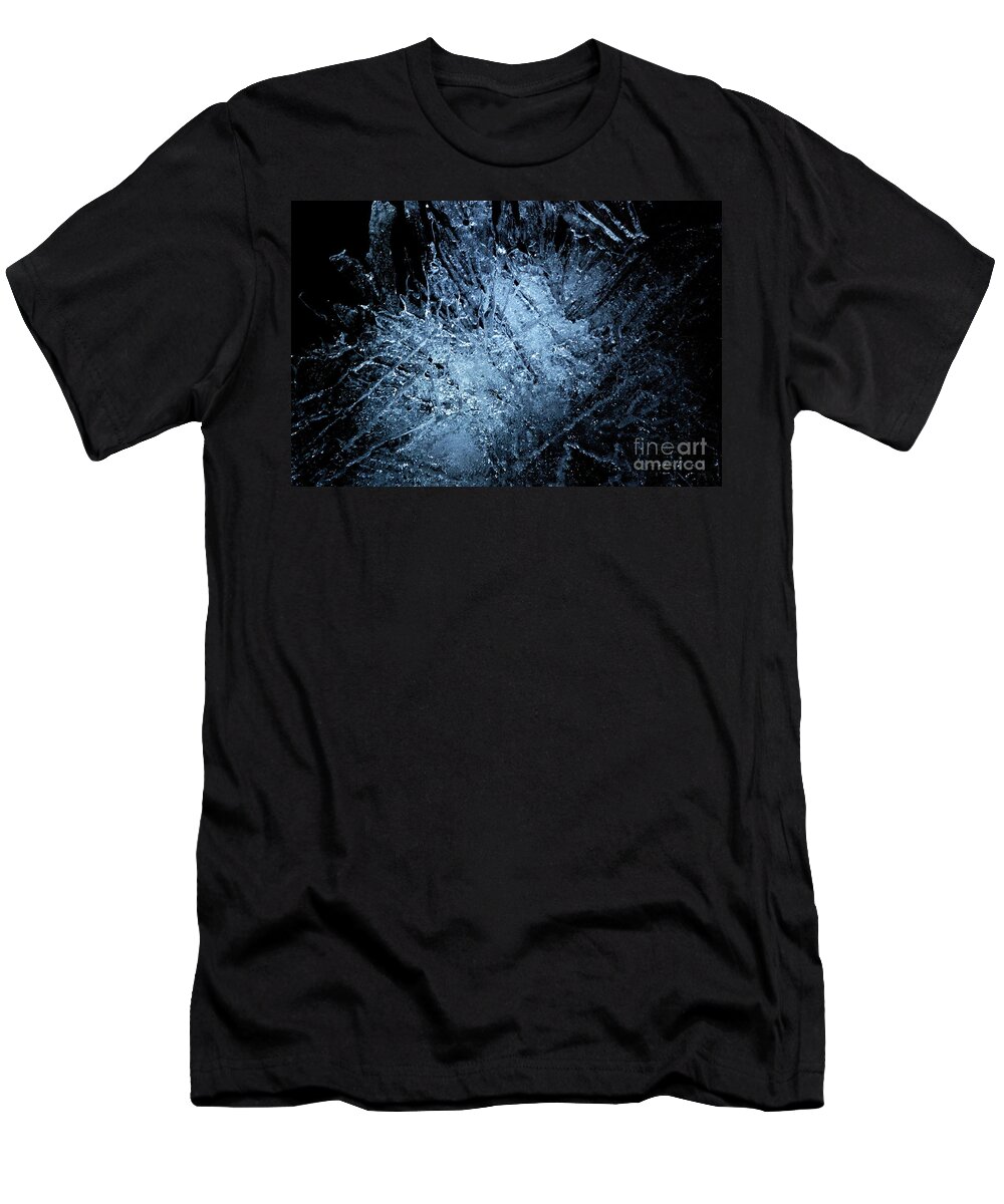 Photography T-Shirt featuring the photograph jammer Frozen Cosmos by First Star Art