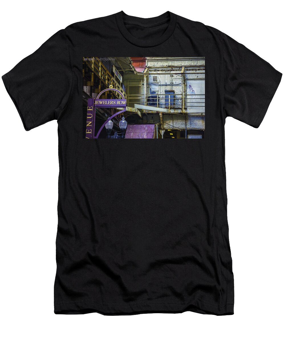  T-Shirt featuring the photograph Jewelers Row by Raymond Kunst