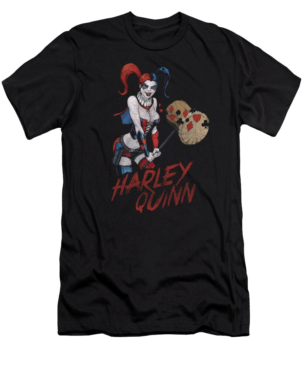  T-Shirt featuring the digital art Jla - Harley Hammer by Brand A
