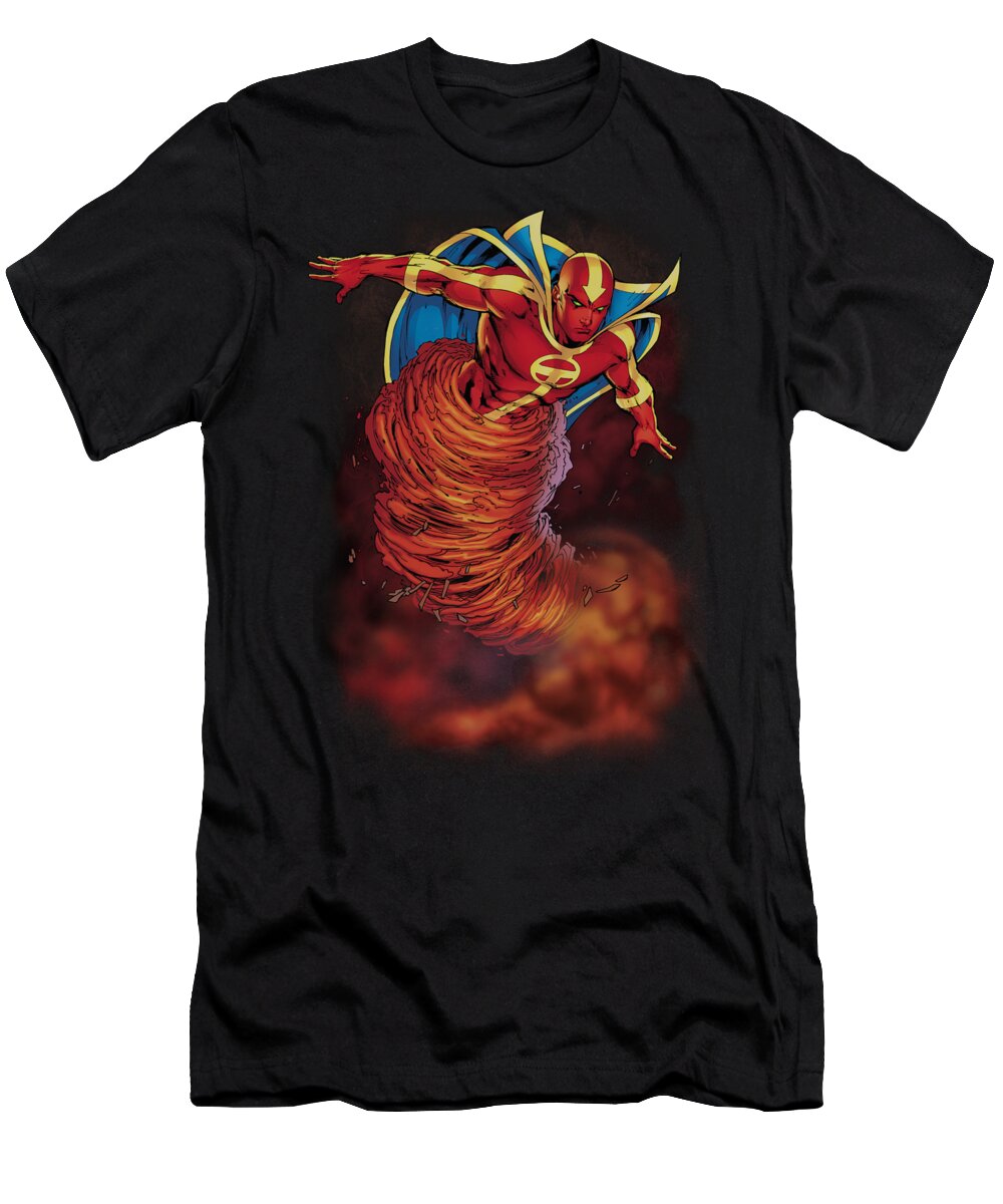  T-Shirt featuring the digital art Jla - Tornado Cloud by Brand A