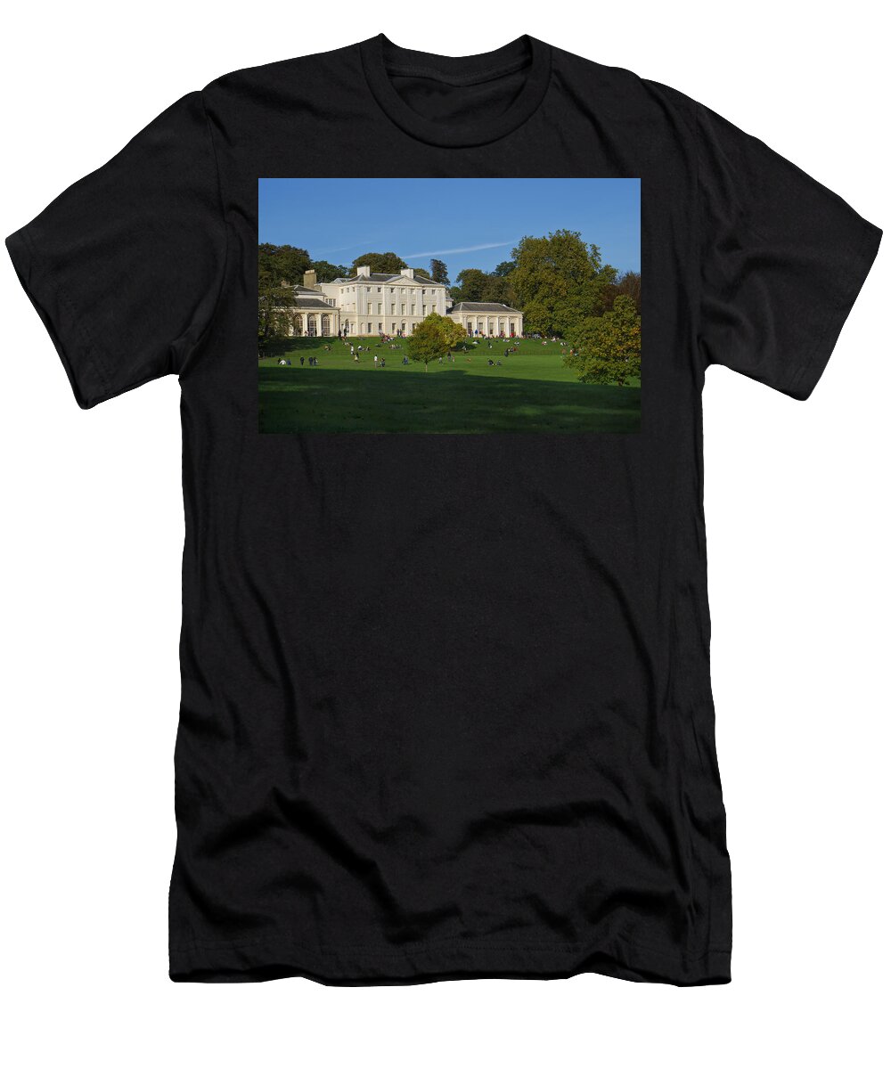England T-Shirt featuring the digital art Kenwood House Hamstead Heathouse by Carol Ailles
