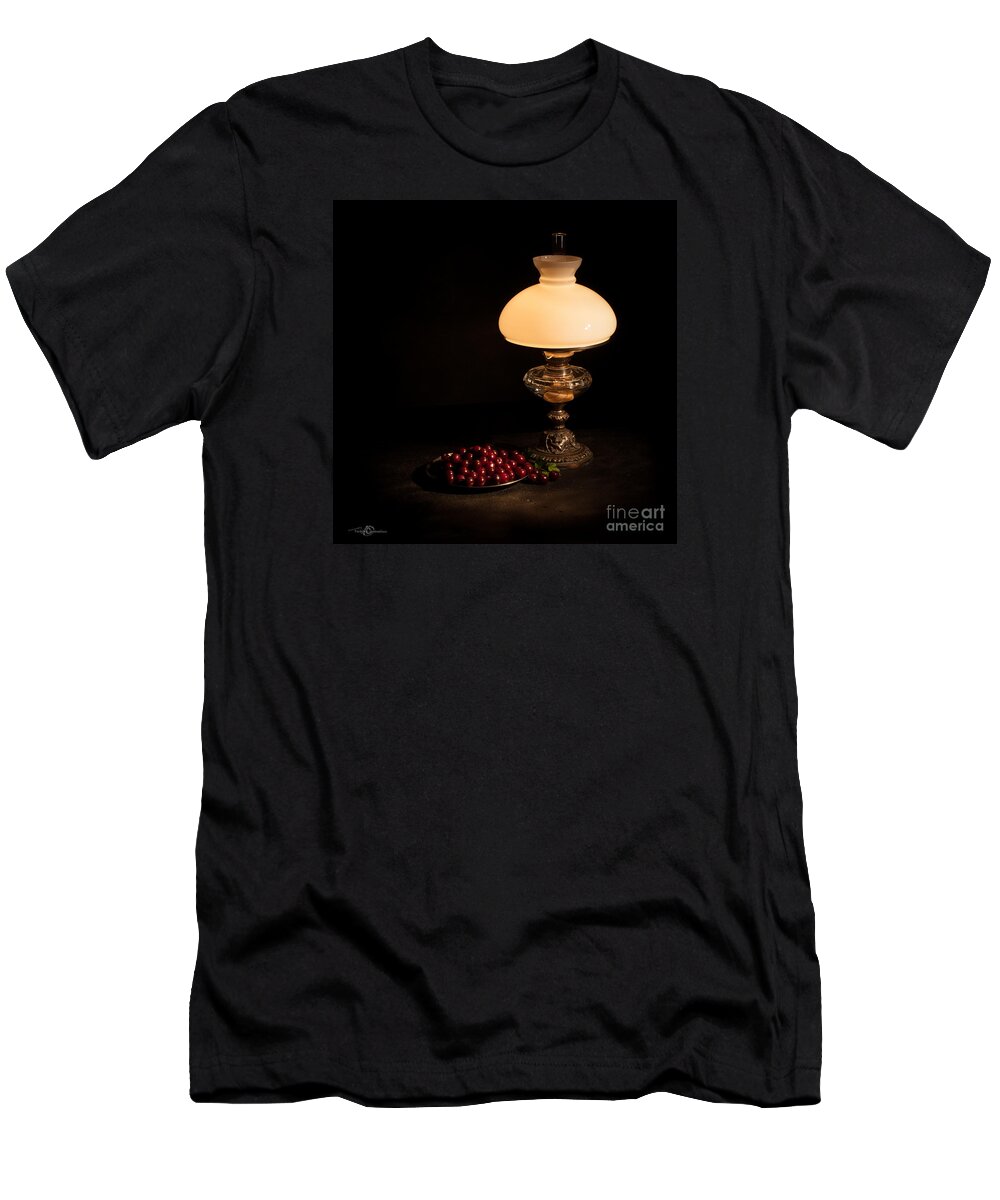 Kerosene Lamp T-Shirt featuring the photograph Kerosene Lamp by Torbjorn Swenelius