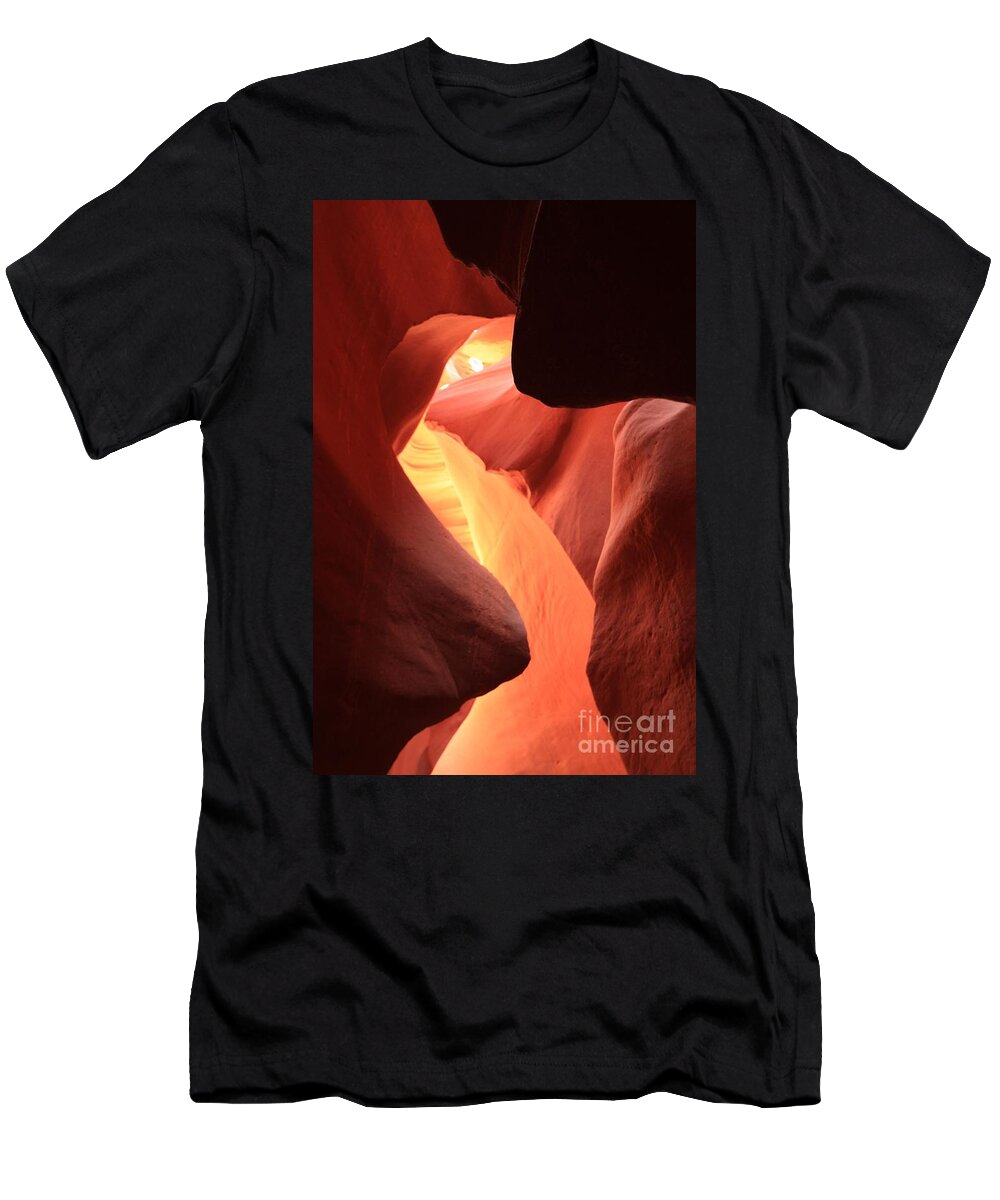 Arizona Slot Canyon T-Shirt featuring the photograph Key Hole Slots by Adam Jewell