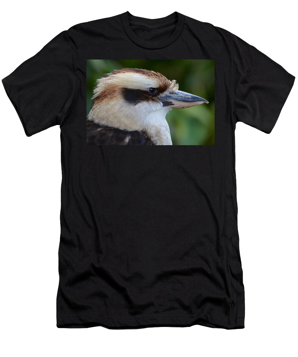 Kookaburra T-Shirt featuring the photograph Kookaburra by Richard Bryce and Family